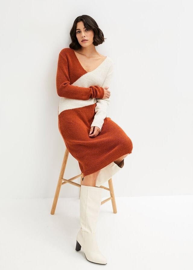 Krásné pletená šaty 40/44