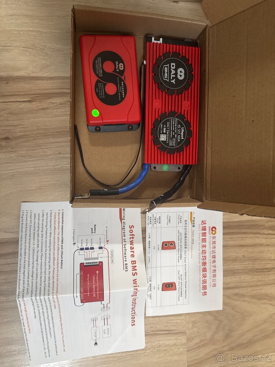 BMS Daly 4S 100A BT, wifi