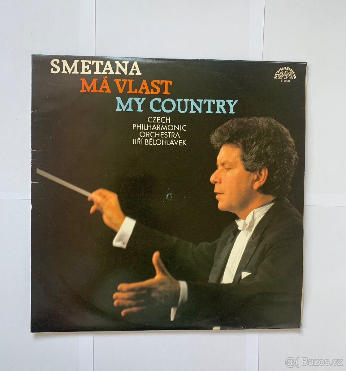 PRODÁM DVĚ GRAMOFONOVÉ DESKY - SMETANA MÁ VLAST MY COUNTRY