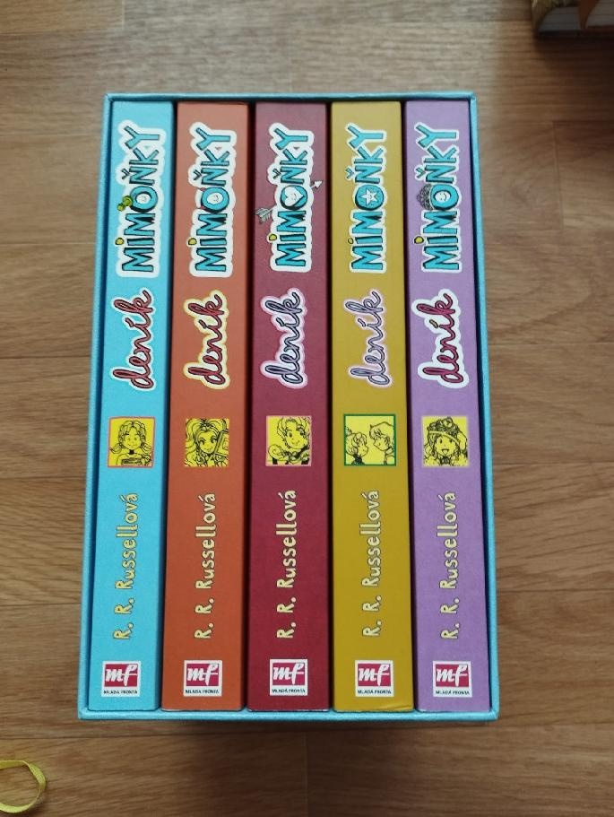 Deník Mimoňky 6.-9. díl + deník -doprava zdarma