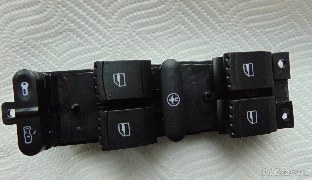 Spínač stahování oken a zamykán 1J4959857B