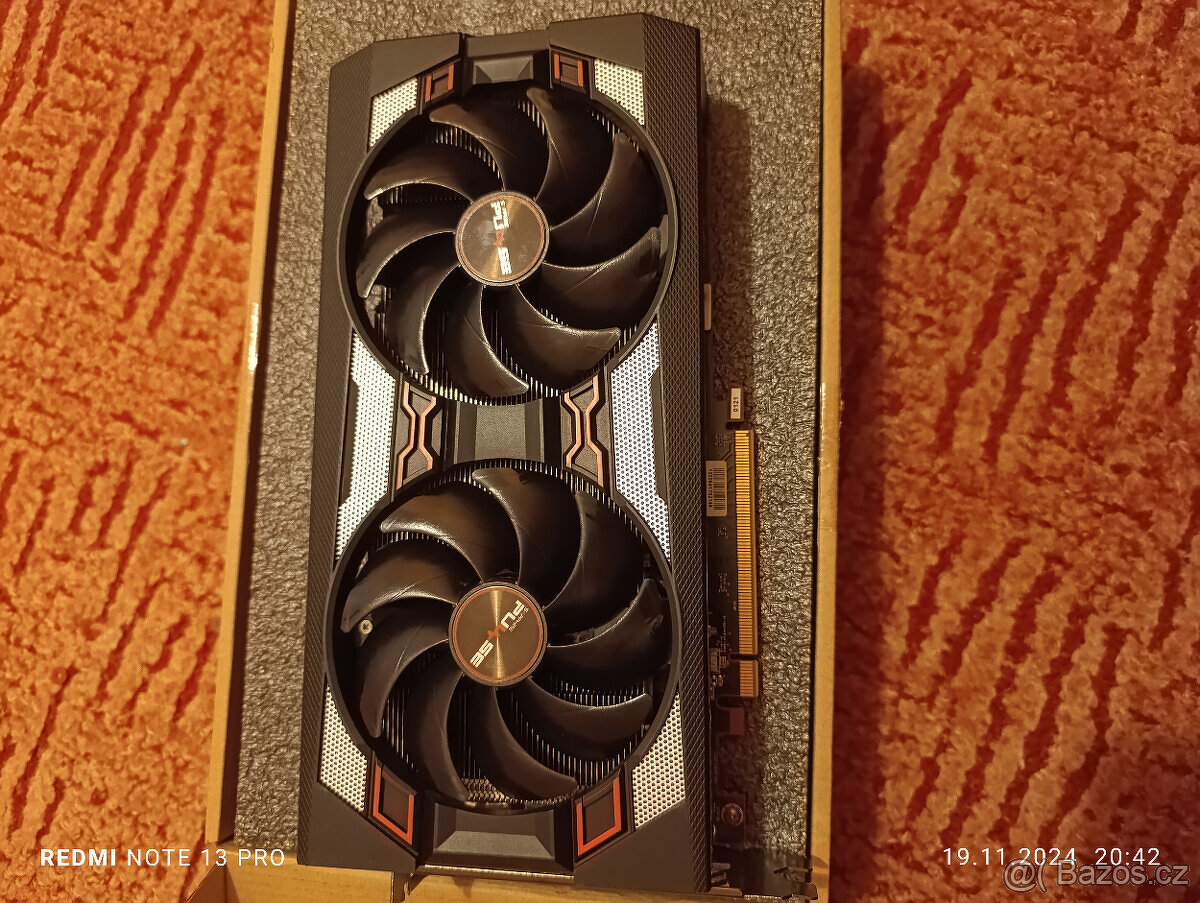 SAPPHIRE PULSE 5700XT 8GB - VÝBORNÝ STAV