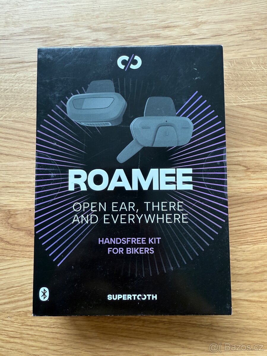 Roamee sluchátka na cyklu helmu