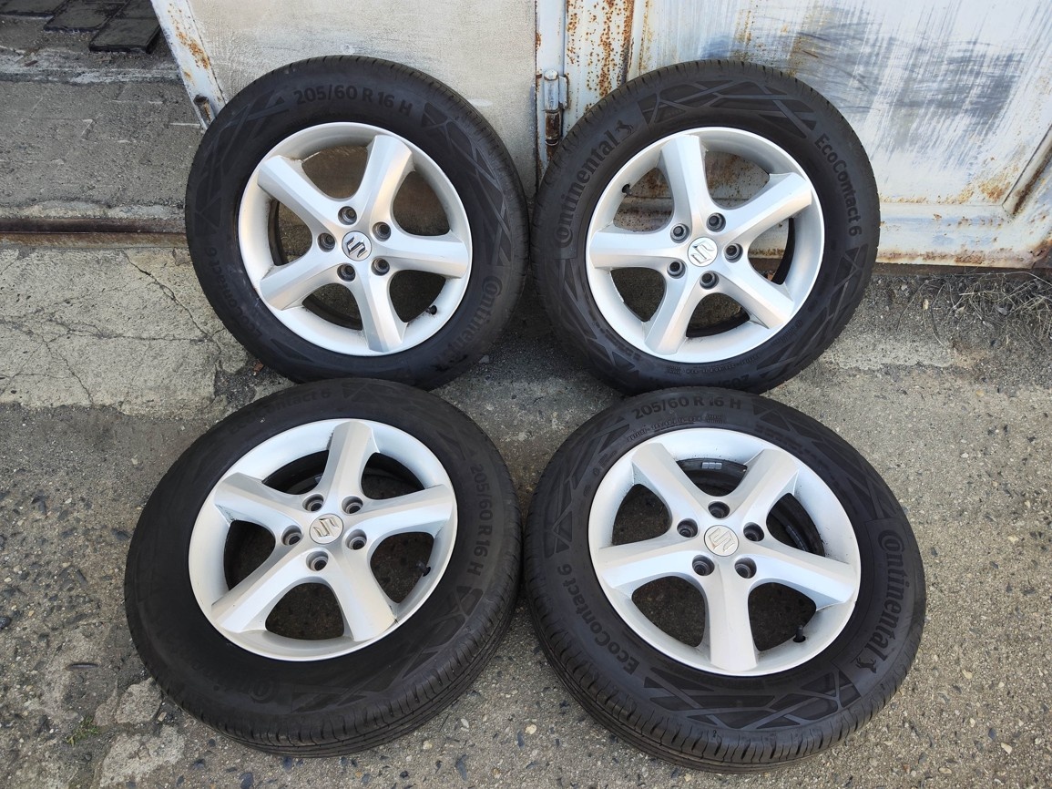 16"letní alu sada 5x114 origo Suzuki SX4 Sedici S-Cross
