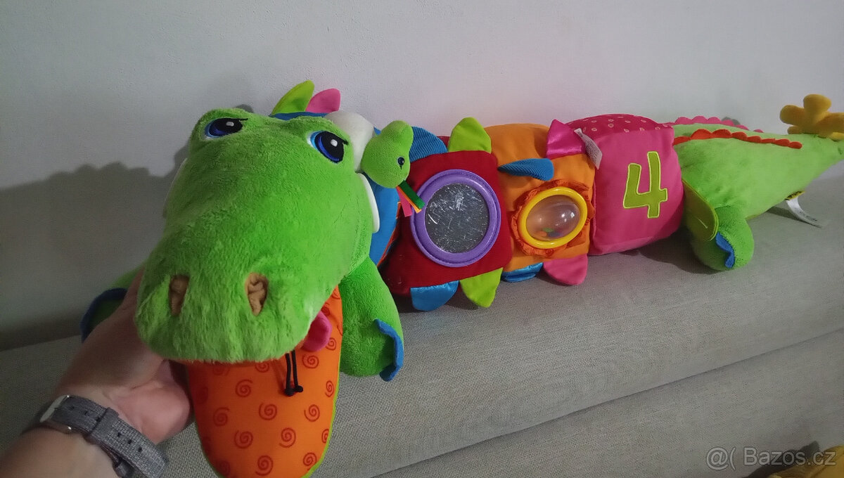 Dětská interaktivní hračka/ plyšák krokodýl/ Hračka roku v k