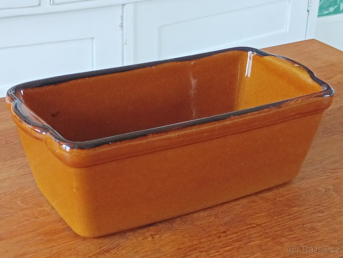 VELMI KVALITNÍ KAMENINOVÁ FRANCOUZSKÁ ZAPÉKACÍ FORMA