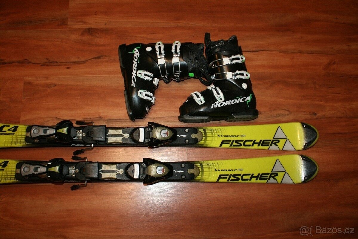 lyže Fischer 123 cm