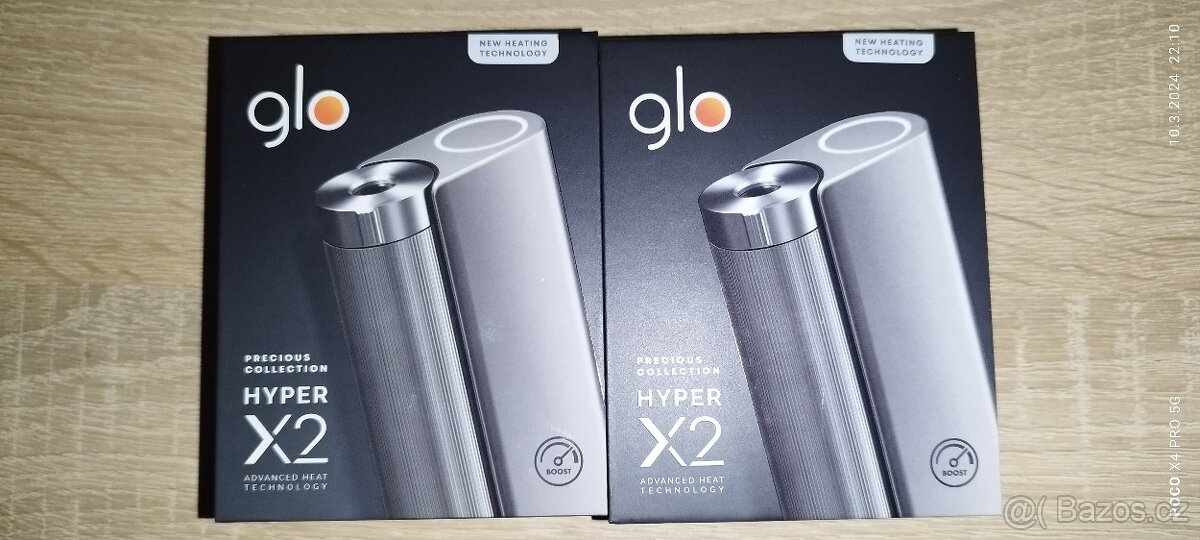 Nové Glo hyper x2 Silver + další zařízení zdarma