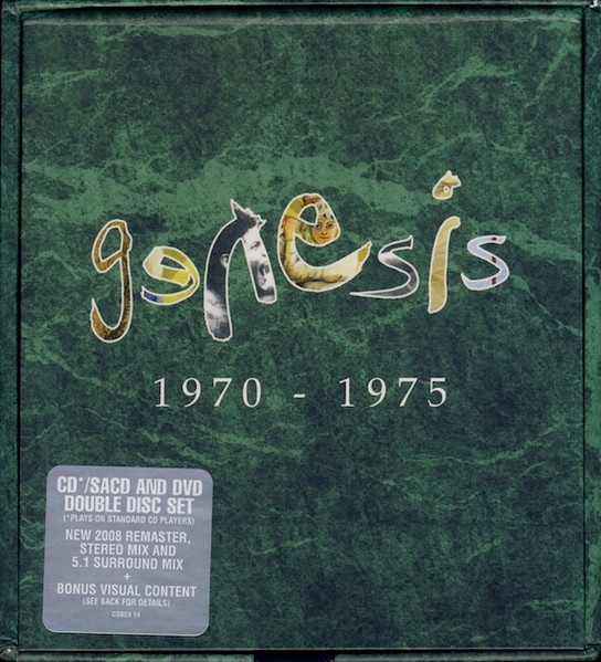 GENESIS CD/SACD+DVD BOXSET -  NOVÉ 