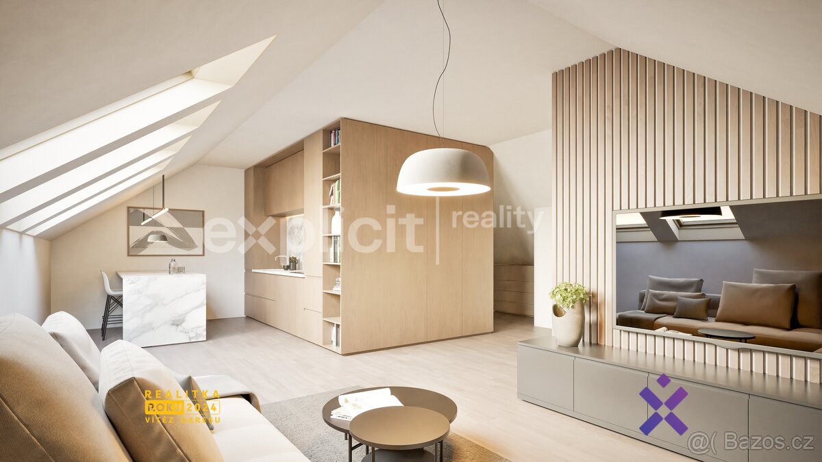 Prodej bytu 3+kk, 91 m2; Hostovlice, ev.č. 02002