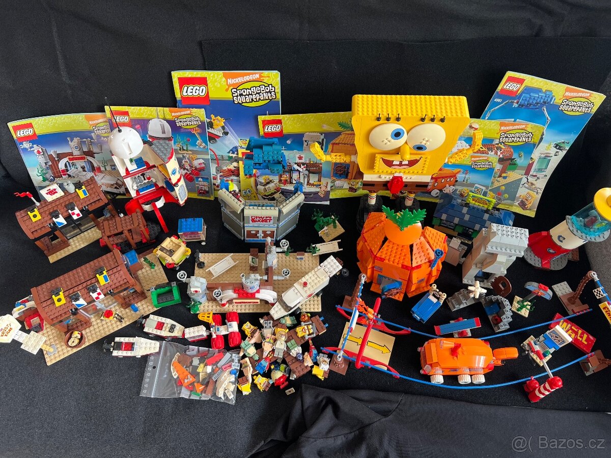 Lego Spongebob 3826, 3827, 3833, 3831, 3832, 4982, 4981