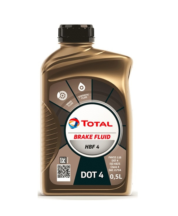 Brzdová kapalina Total HBF 4, 500ml