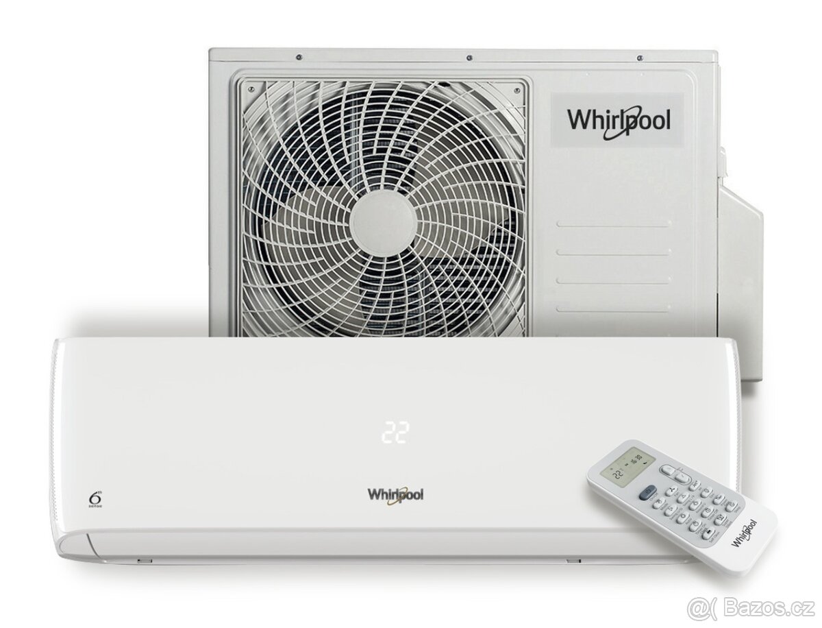 Prodám klimatizaci Whirlpool SPICR 312W  3,5 kW