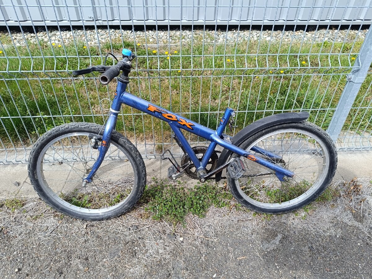 Prodám dětské kolo zn. FOX, na cca 7 let