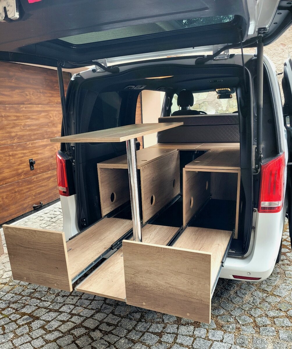 Vestavba minibus dodávka pick up