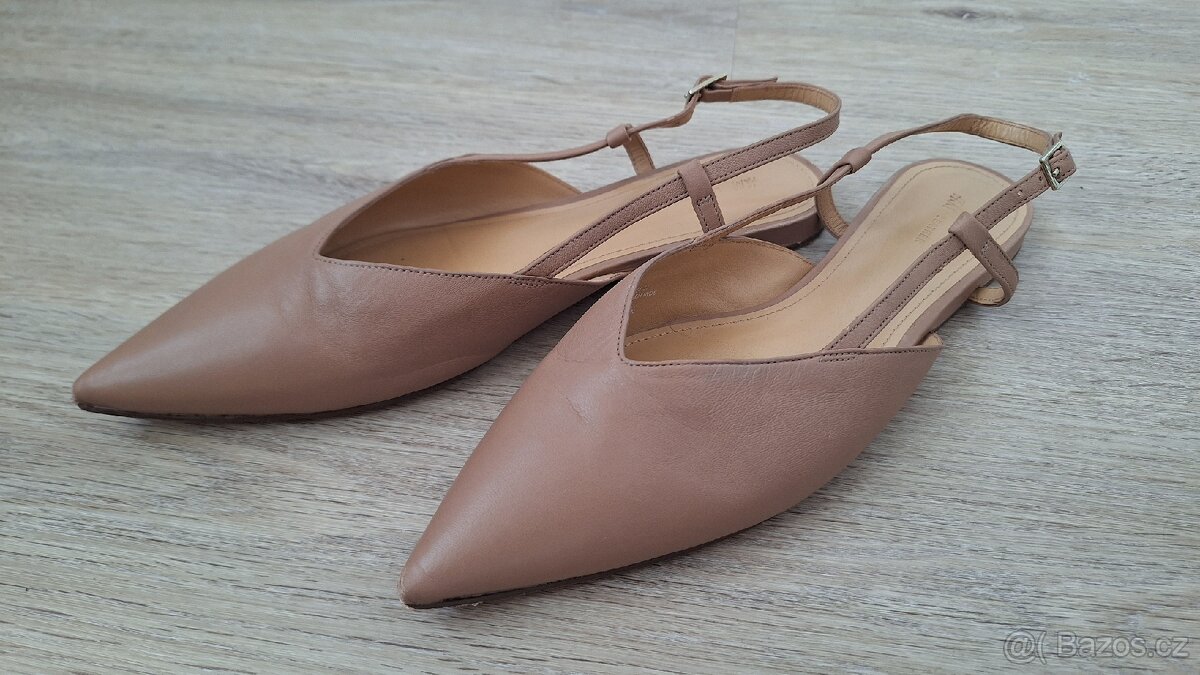 Béžové baleriny H&M vel.42