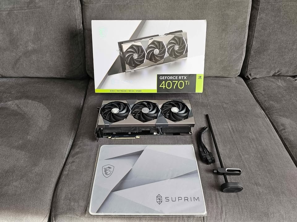 MSI GeForce RTX 4070 Ti SUPRIM 12GB GDDR6