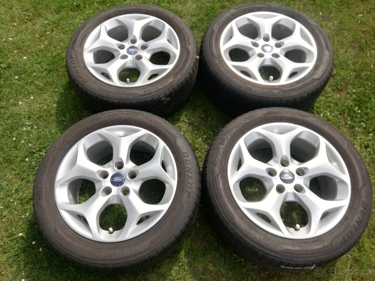 alu Ford Focus,Cmax,Mondeo,letní 205/55/16