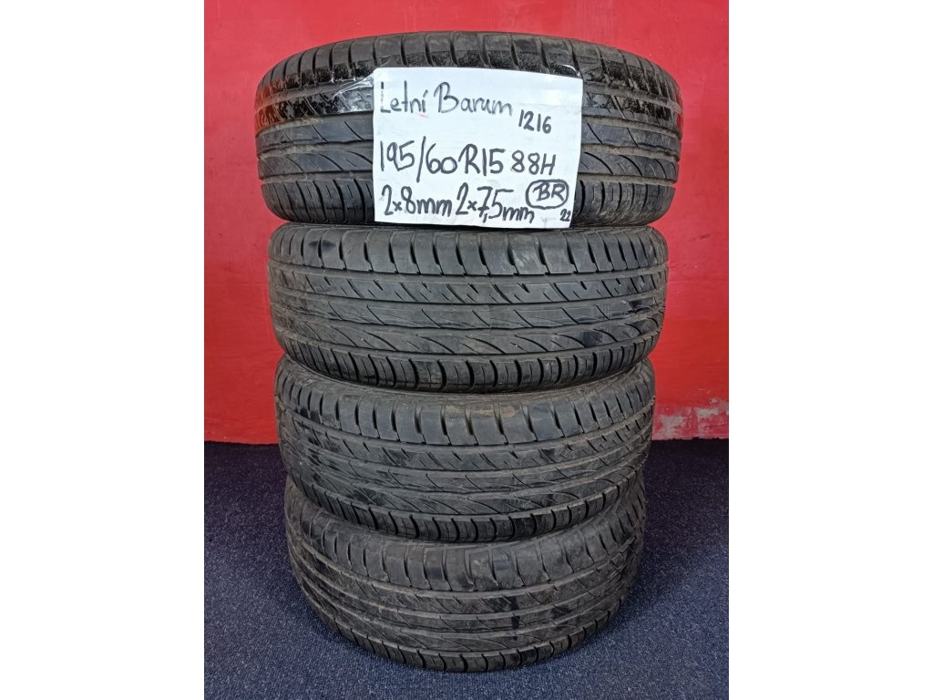 195/60 R15 88 H LETNÍ Barum Bravuris 2