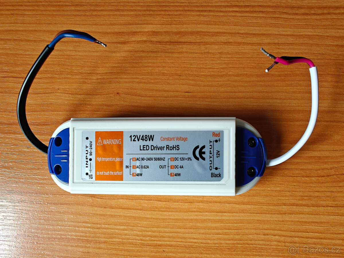 LED zdroj 230V/12V 48W