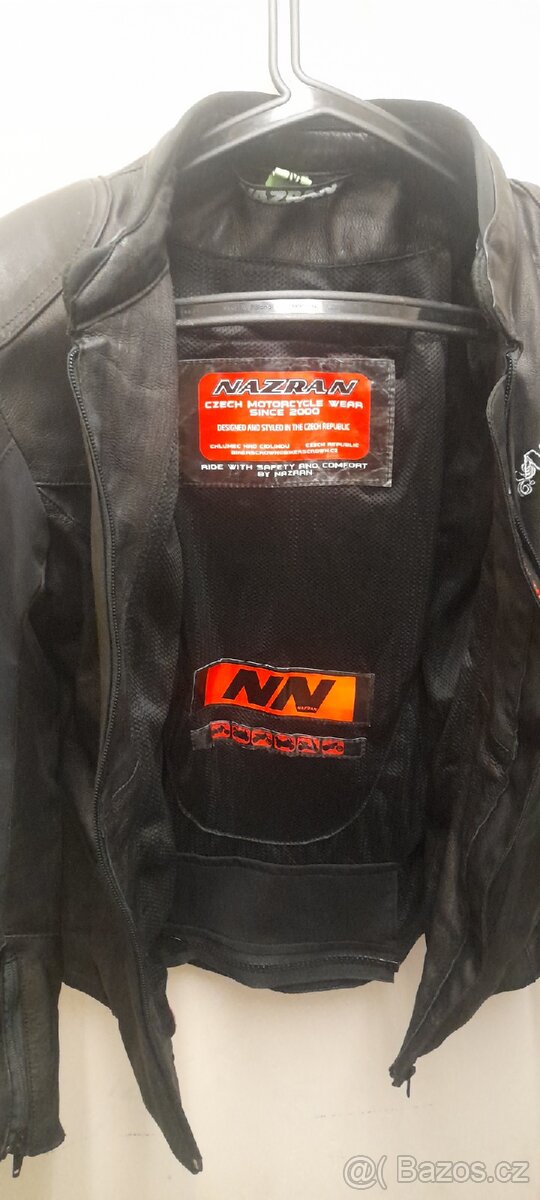 Kožená bunda na motorku