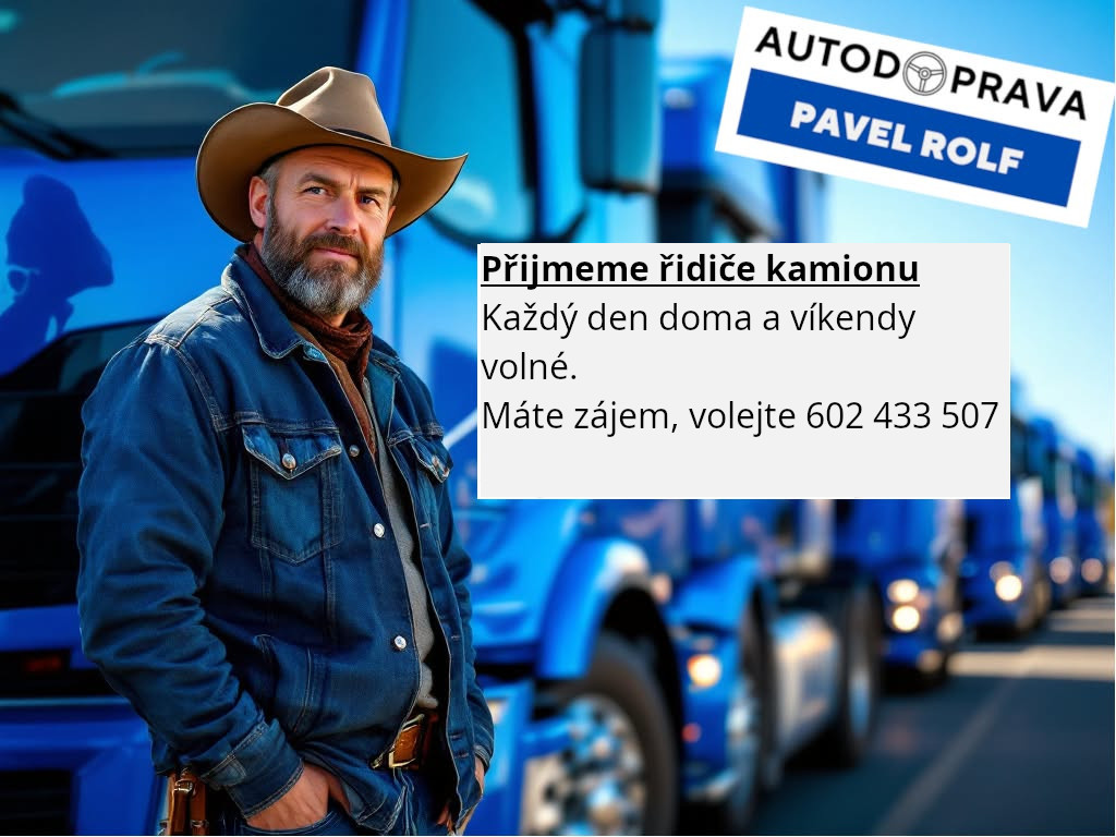 Přijmeme řidiče kamionu