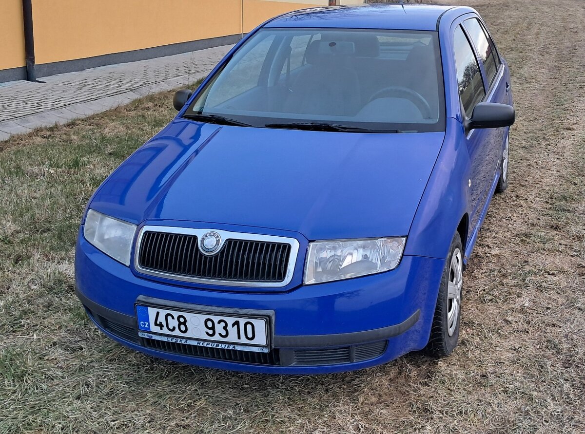 Prodám Škodu Fabii 1.4i 50kW r.2002