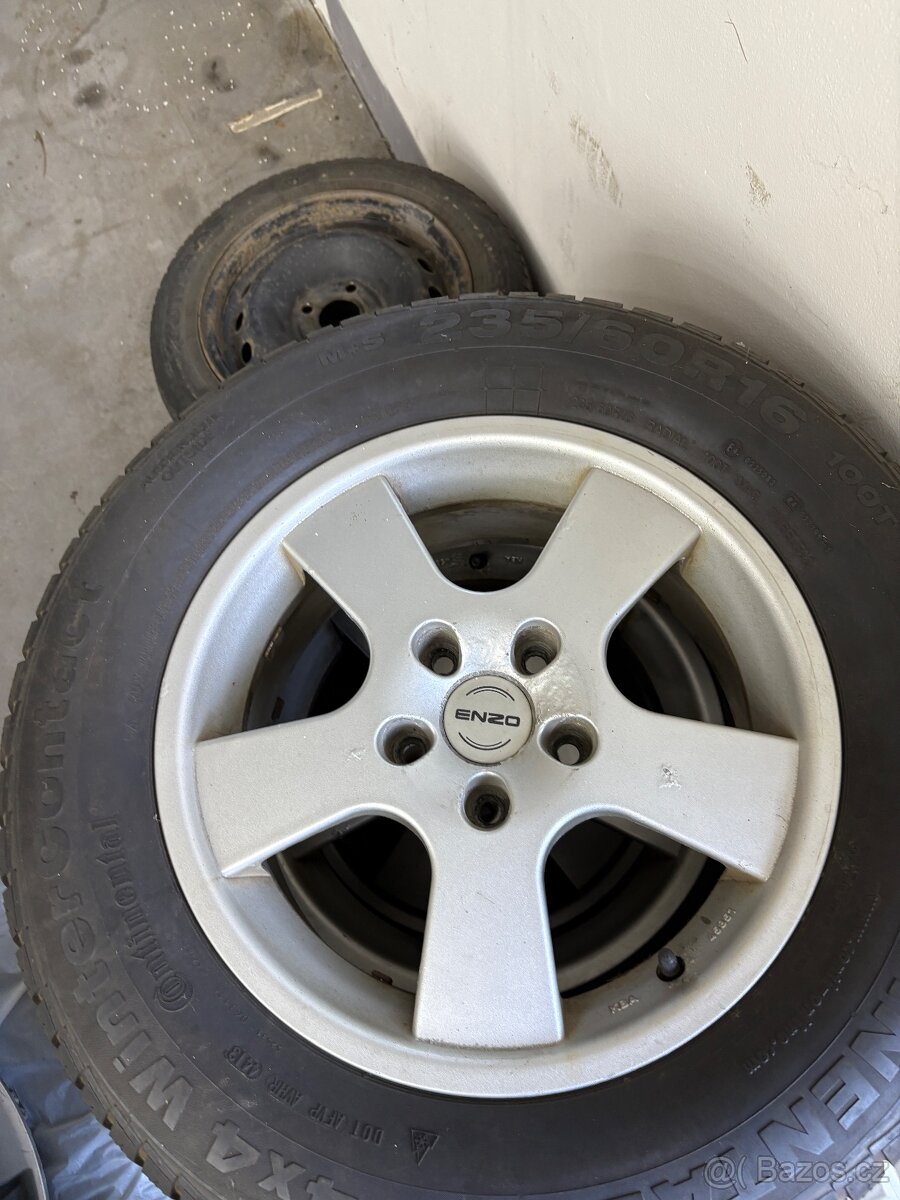 Alu zimní sada 235/60/16 , 5x114,3 rozteč