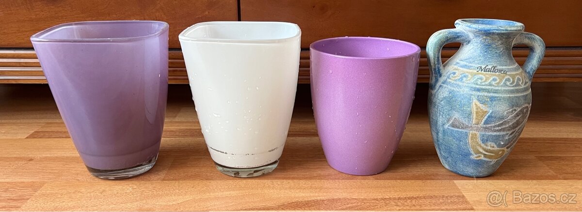 Květináče pro orchideje a keramická váza❗️ cena za vše❗️