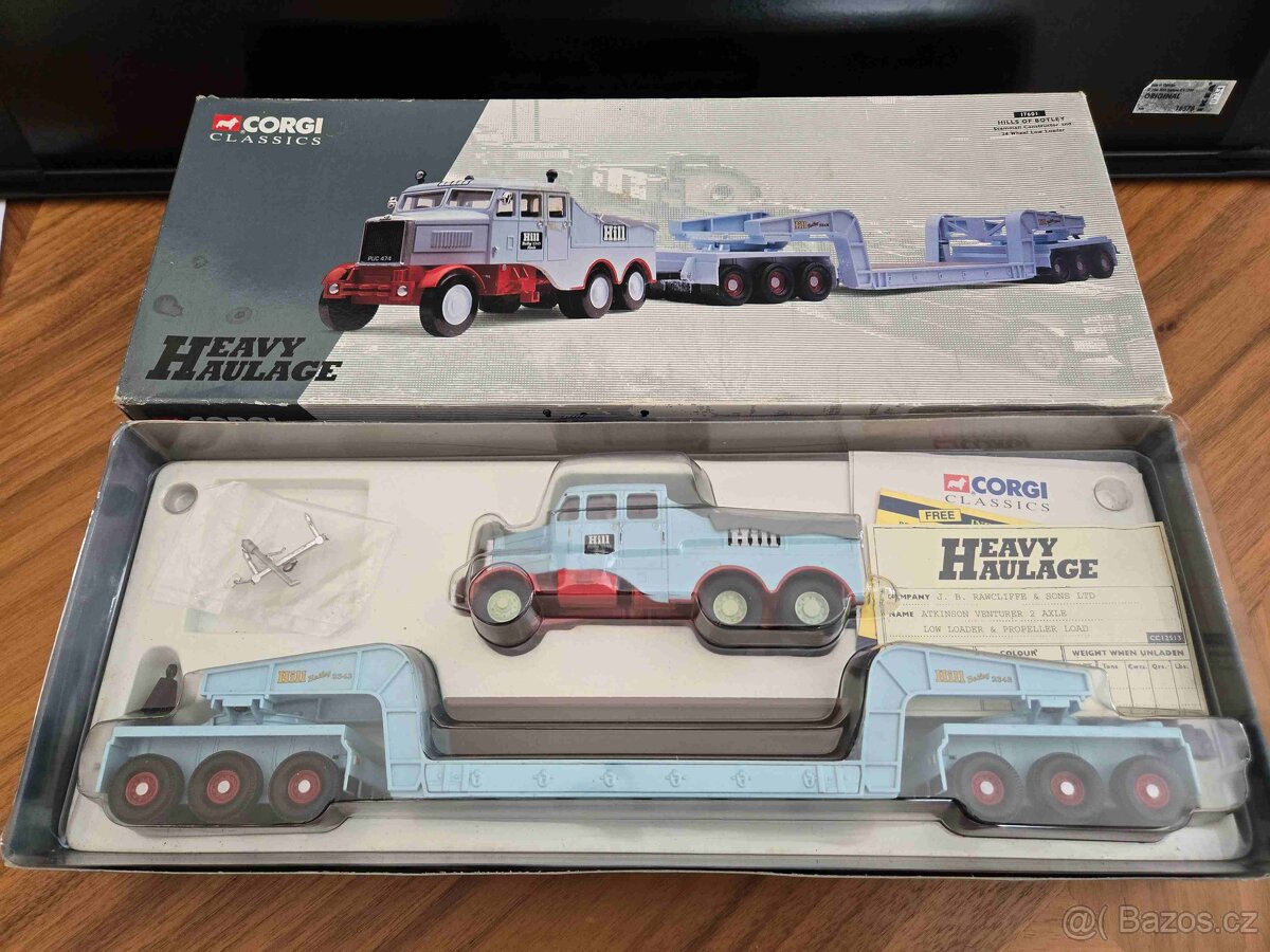 Corgi Classic 17601 Heavy Haulage Hills Of Botley Scammel Co