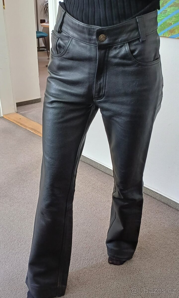 Kožené Unisex kalhoty vel. XS/ S