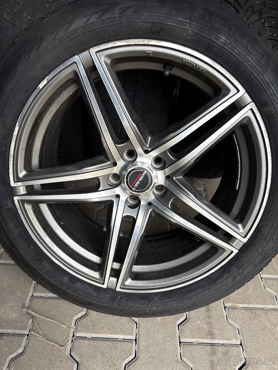 Alu kola Borbet 19 vhodné na Volvo XC 90 na pneu 235/55 R19