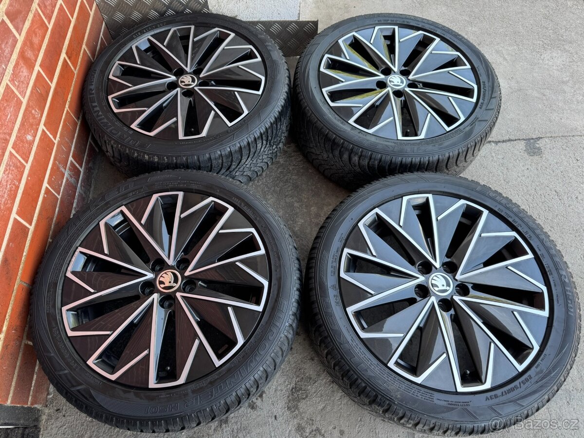 Alu 17" 5x100,škoda Propus zimní 75% SCALA, Kamiq