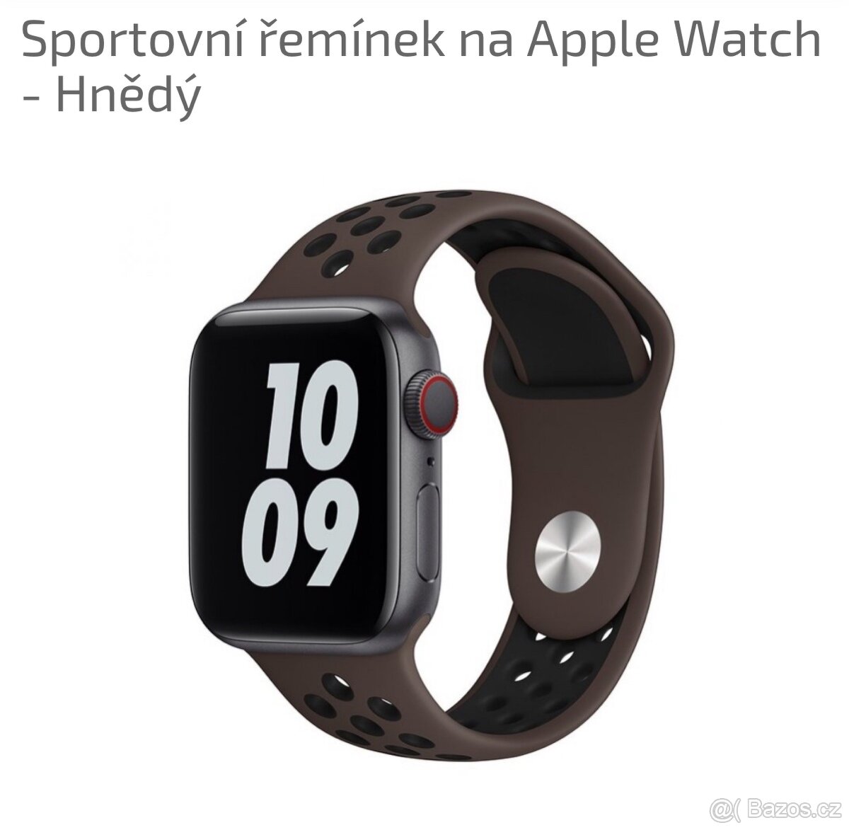 Sportovní řemínek na Apple Watch - Hnědý