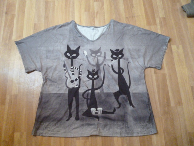 kočičkové triko vel.4XL