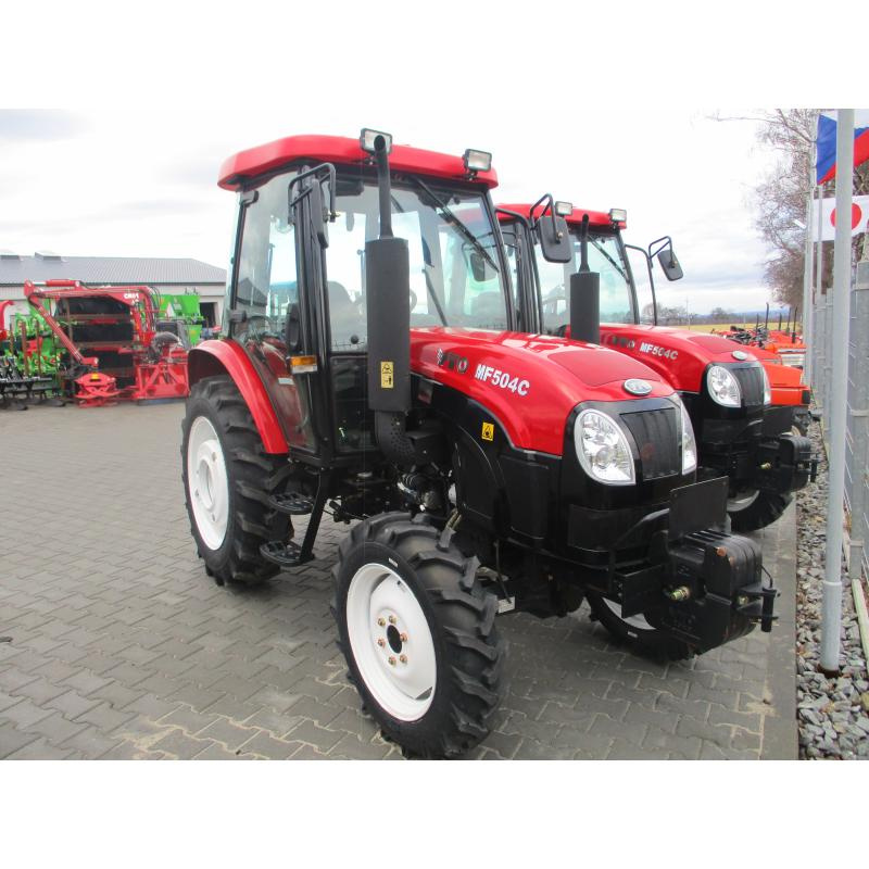 Malotraktor YTO MF 504 s kabinou a topením
