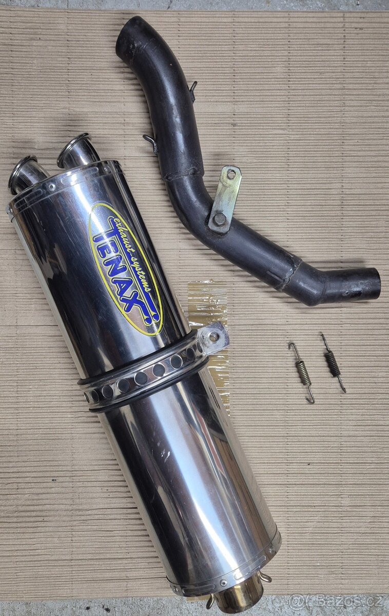 Laděný výfuk Tenax na Suzuki DR650 SE
