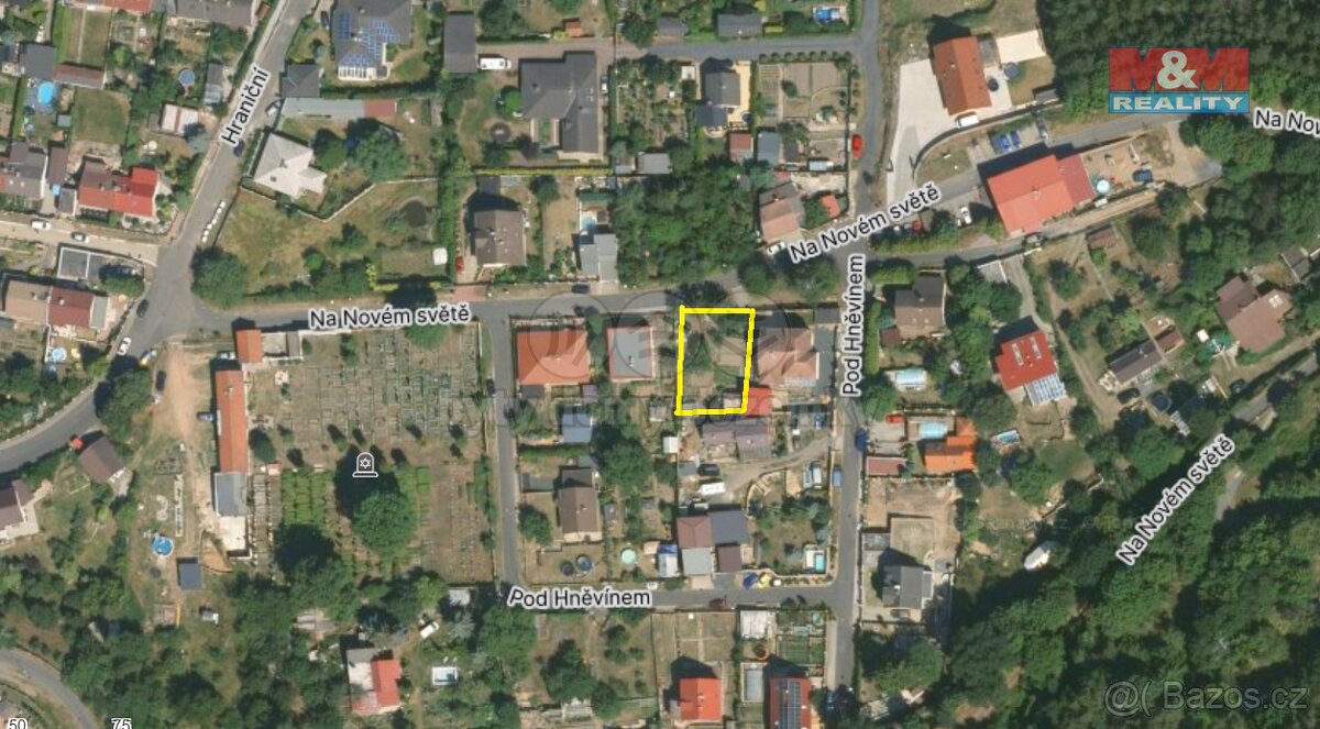 Prodej pozemku k bydlení, 416 m², Most, ul. Na Novém Světě