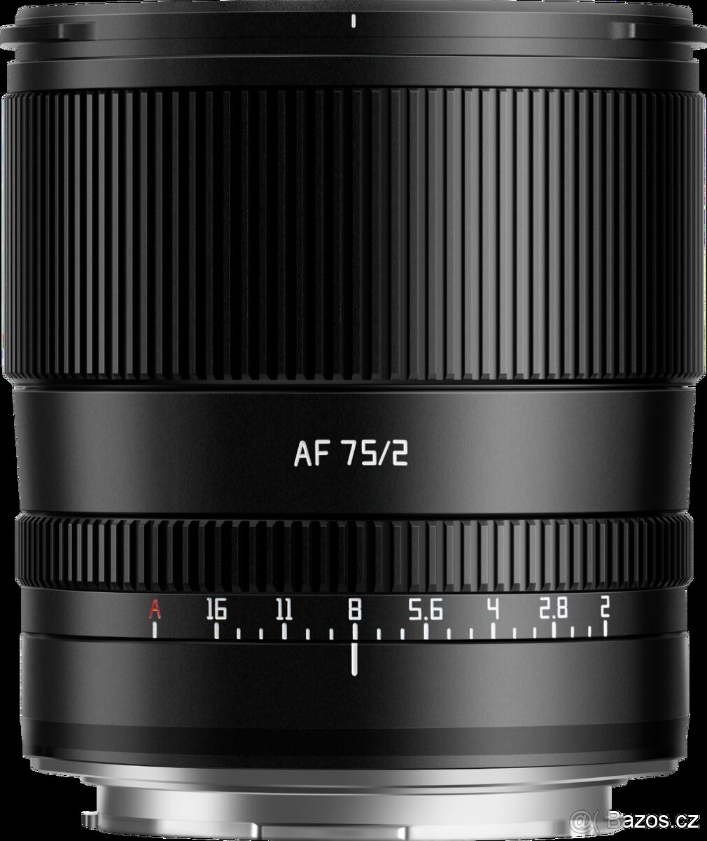 TTArtisan AF 75mm F2 Full Frame AF světelný portrétak L moun