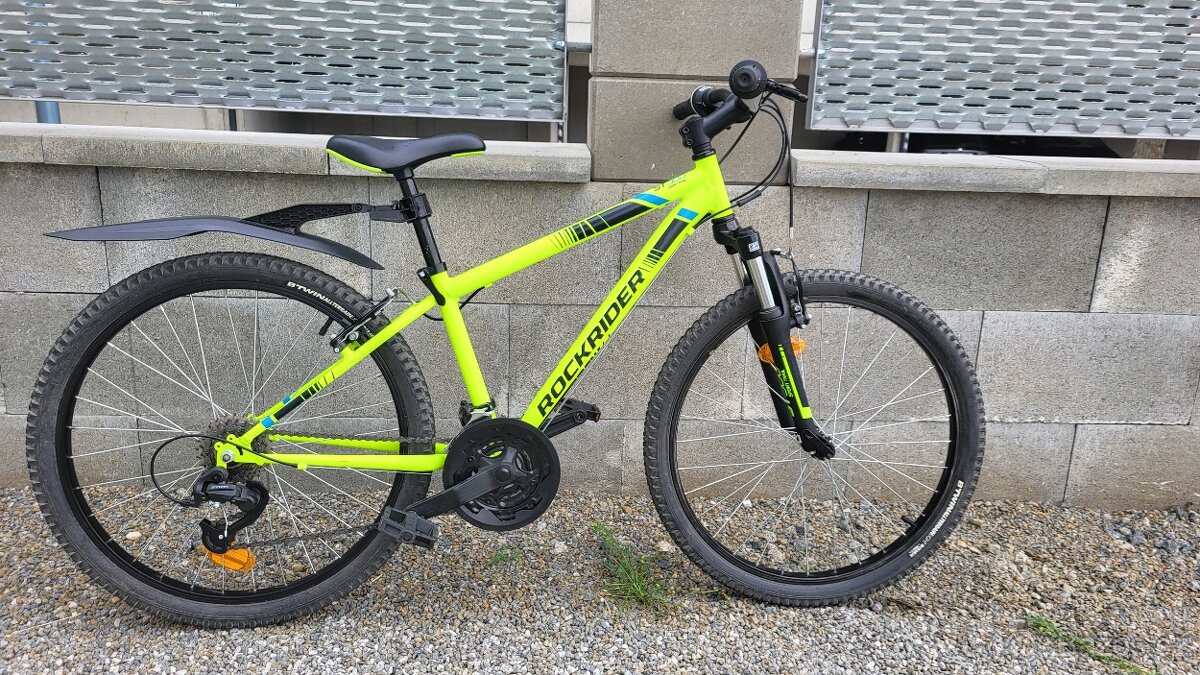 Dětské horské kolo 24" ST500 9–12 let - ROCKRIDER, TOP STAV