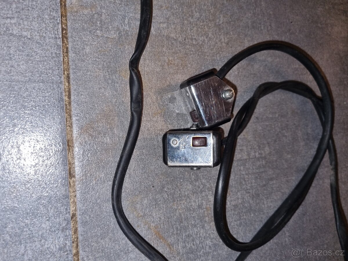 Tlačítko vypnutí motoru babeta 210,zkratovač