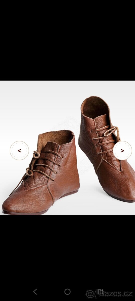 Kožené boty na LARP 45-46