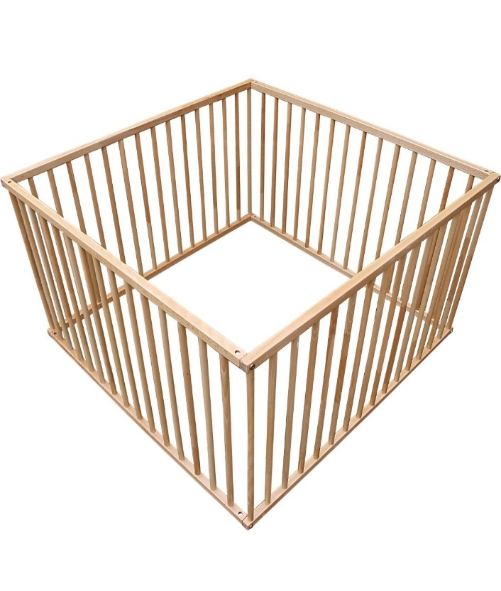 Dětská ohrádka v záruce buková 100cm x 100cm