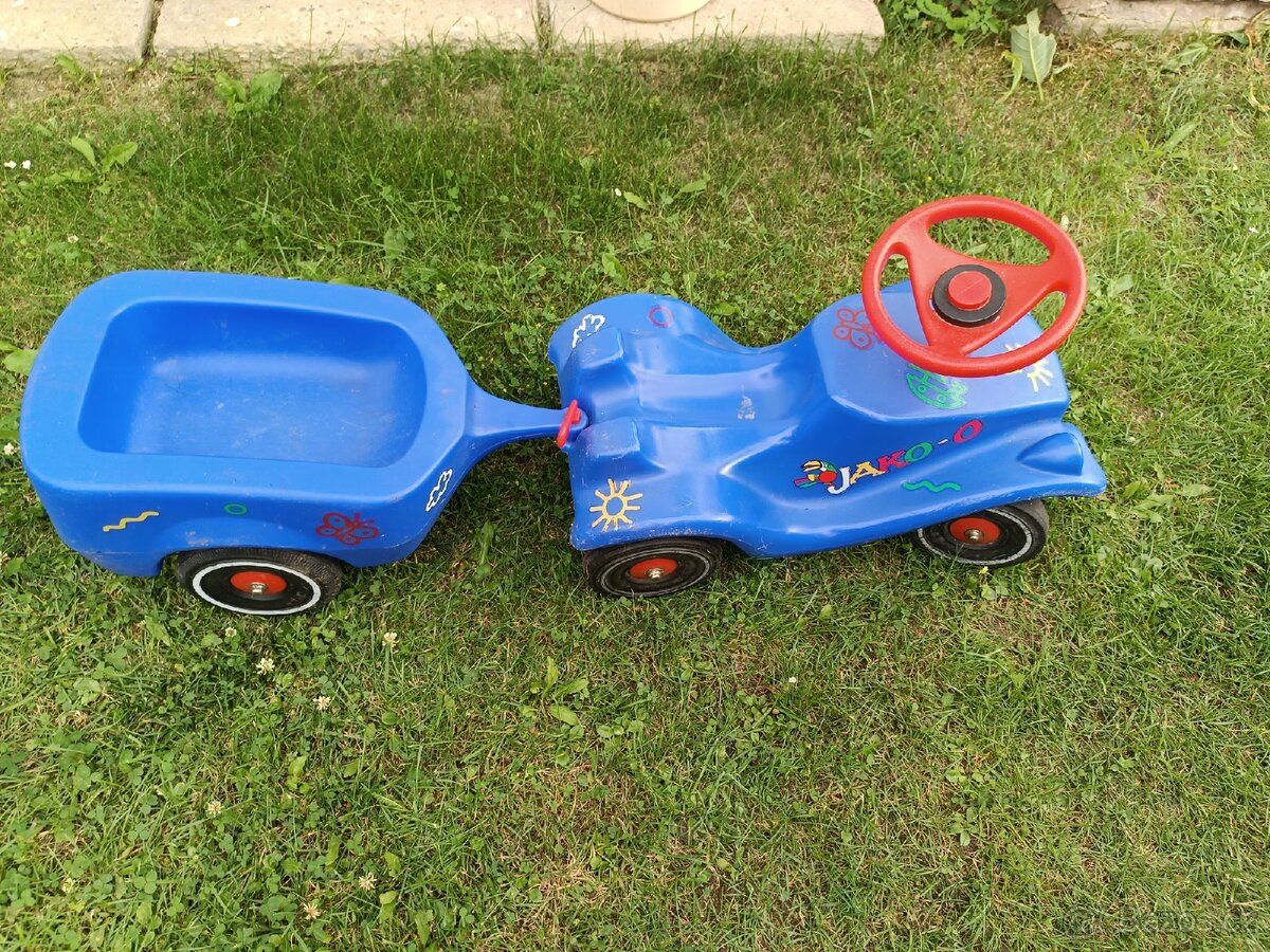 Dětské bobby car  s vlekem, vlastní odběr