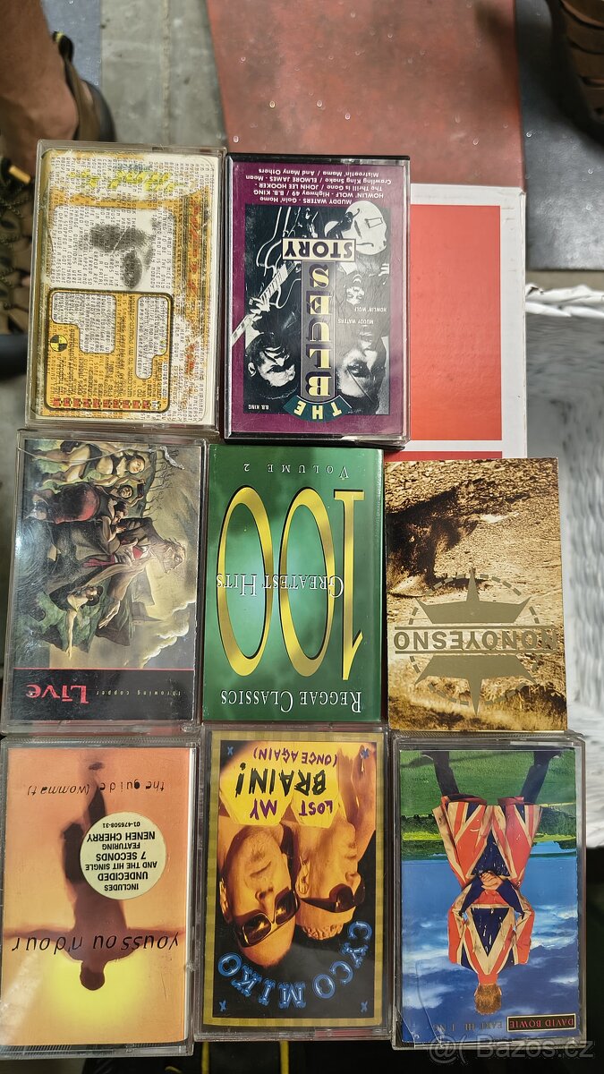 MC Magnetofonové kazety - originál