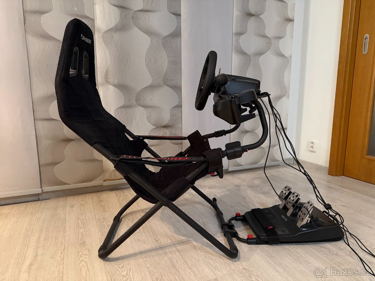 Závodní set – Logitech G29 + řadička + Playseat Challenge