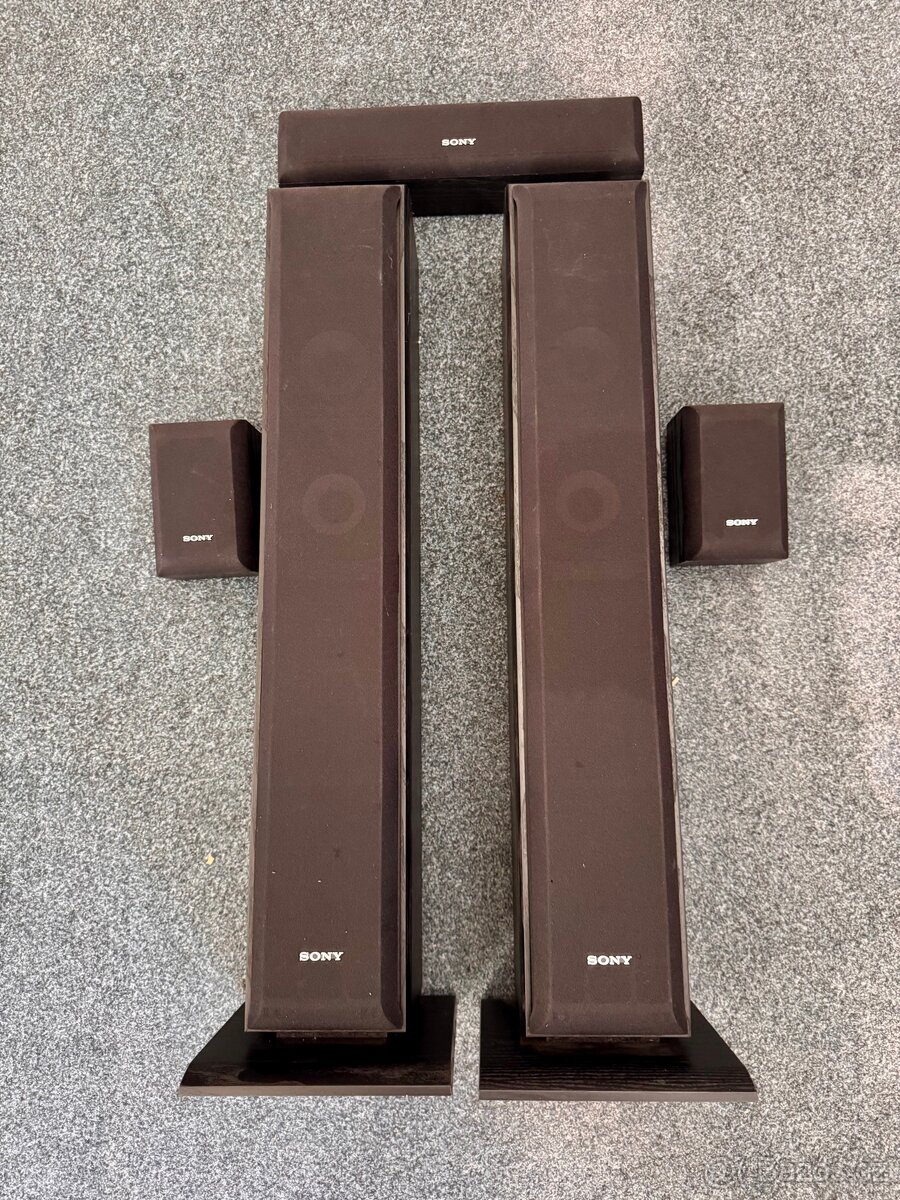 Sloupové reproduktory SONY - set na domácí kino