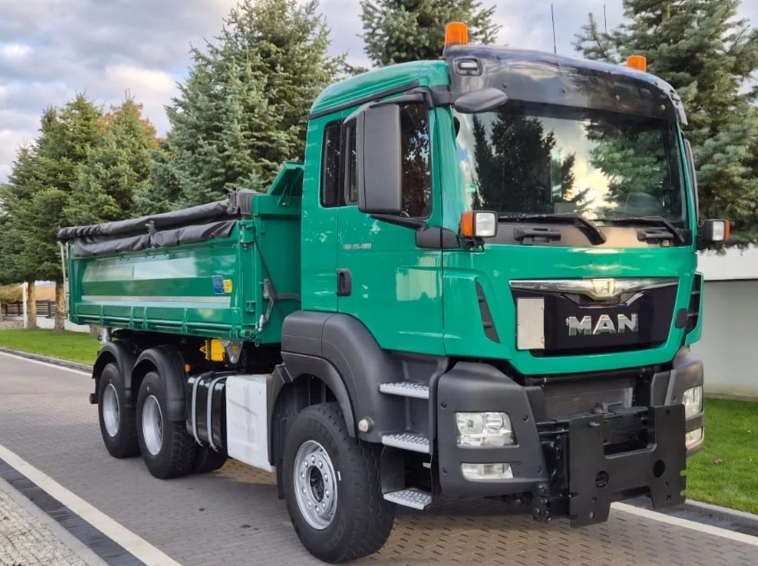 MAN TGS 26.480 - 6x4 – Meiller S3 + Bordmatik