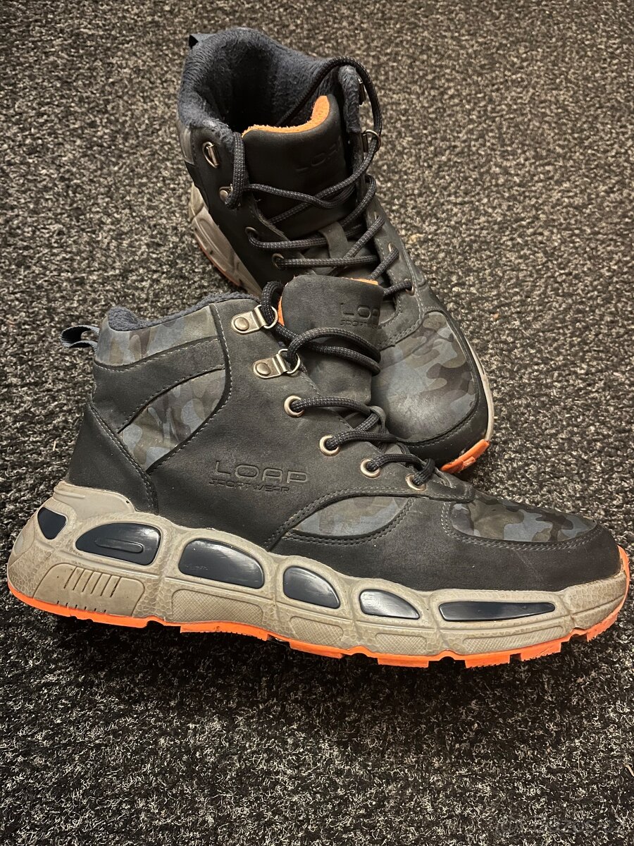 Zimní chlapecké boty