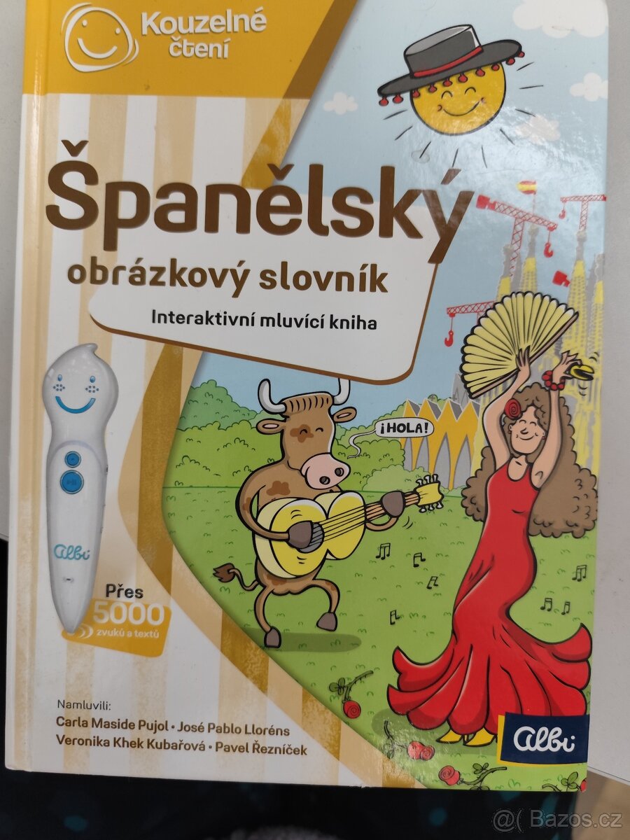 Španělský obrázkový slovník Albi